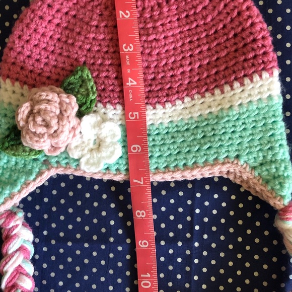 Toddler girl crochet hat - Picture 5 of 5